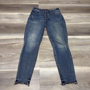 Lucky Brand High Rise Skinny Jeans - Blue size 4